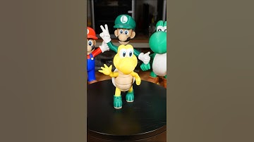 3D printed and assembled this fantastic Koopa model 🐢🔥 #3dprinting #koopa #supermario  #nintendo