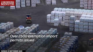 Over 2500 Exemption Import Permits Issued