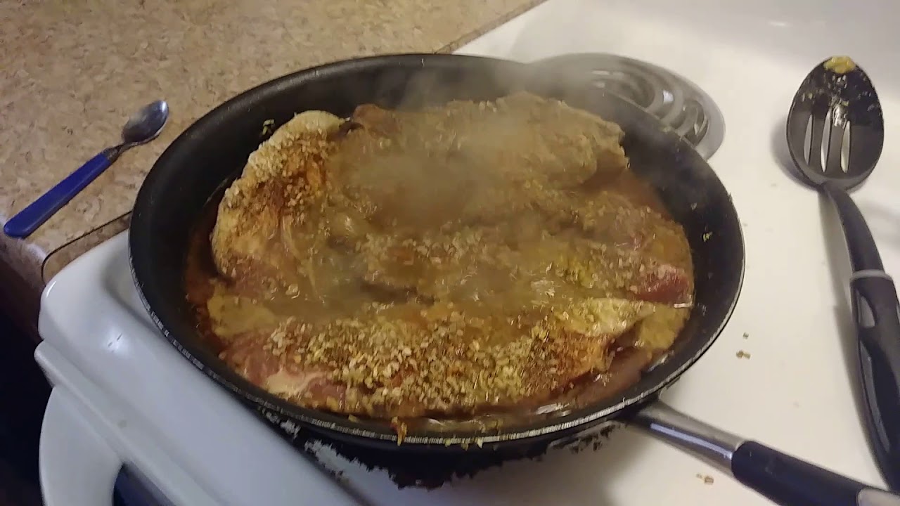 Fat man cooking ribs fatman style - YouTube