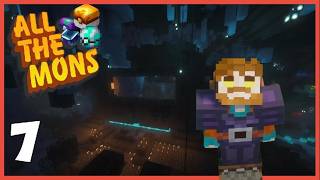 AllTheMons - Ancient City Under My Base… (Mining Dimension Unlocked) | Ep 7