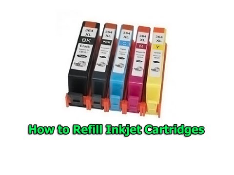 How to Refill Inkjet Cartridges