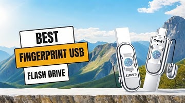 Best Fingerprint Encryption USB Flash Drive | Eaget FU68 | Secure Your Data!