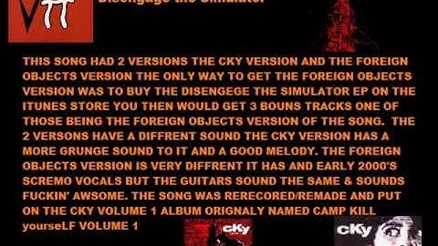 FOREIGN OBJECTS-Disengage The Simulator