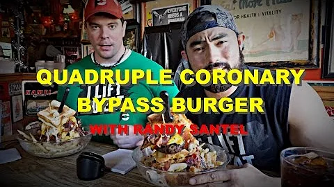 VORTEX'S QUADRUPLE CORONARY BYPASS BURGER CHALLENG...