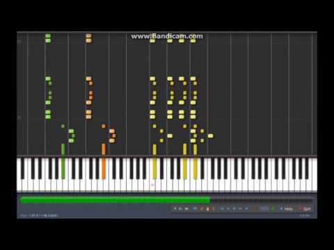 Kämpfer - Himitsu no Hanazonou0027 (Synthesia Tutorial + midi)