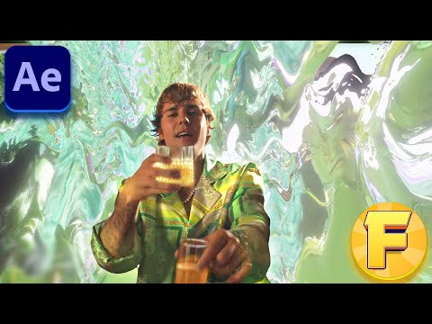 LIQUID EXPLOSION PRETTY IN AFTER EFFECTS EASY PRESET 1 MINUTE