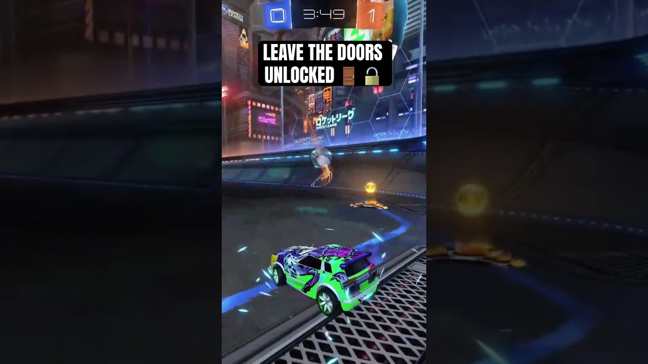 LEAVE THE DOOR UNLOCKED 🚪  🔓 | RL Rumble Tricks 