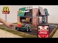 How to Make 🍔  Mc Donald's  mini🍔 DRIVE THRU--Comó hacer un mc donald's