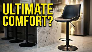 These Black Bar Stools Are Better Than Expected | Unboxing JYFN