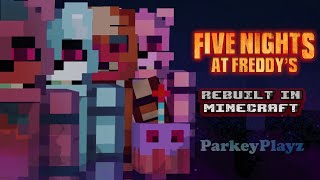 Five Nights At Freddy's Movie Teaser - In Minecraft (DOWNLOAD OUT)