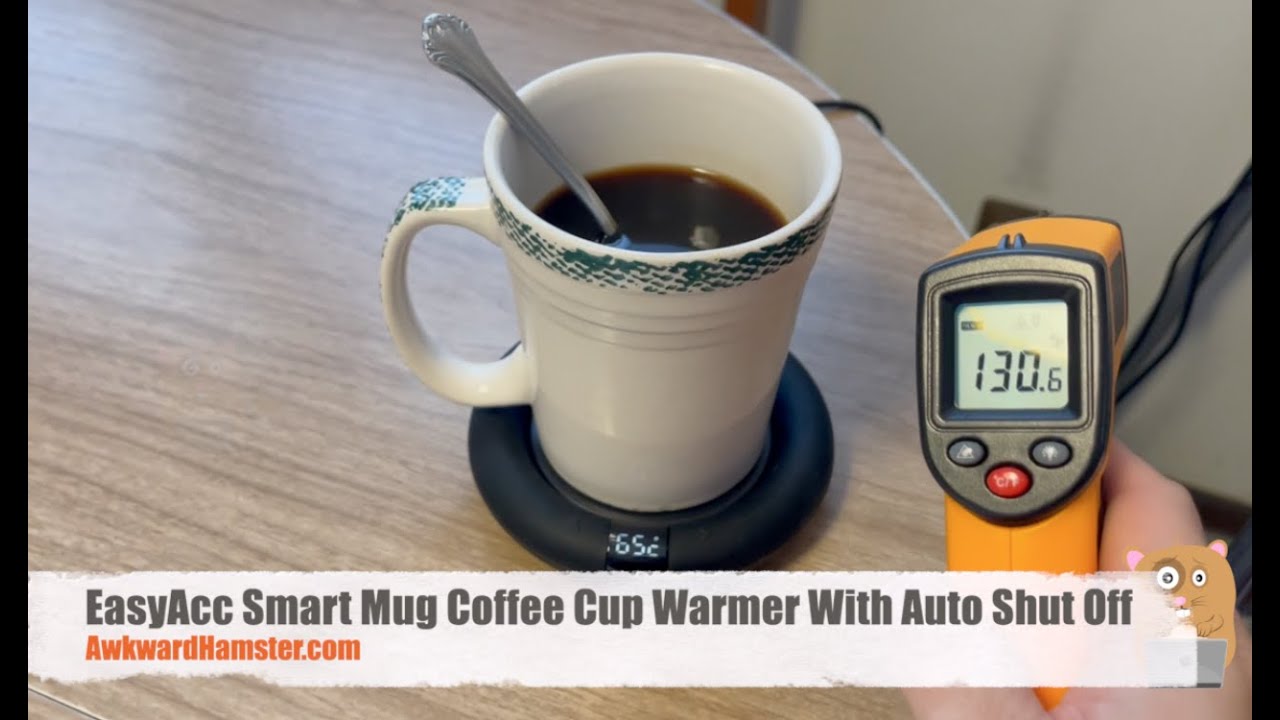 Portable Usb Coffee Mug Warmer With Auto Shut Off Function