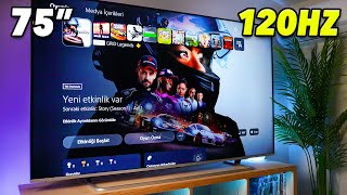 75' DEV EKRAN 120Hz Google TV  Beko Crystal 9 B75 D 986 S incelemesi