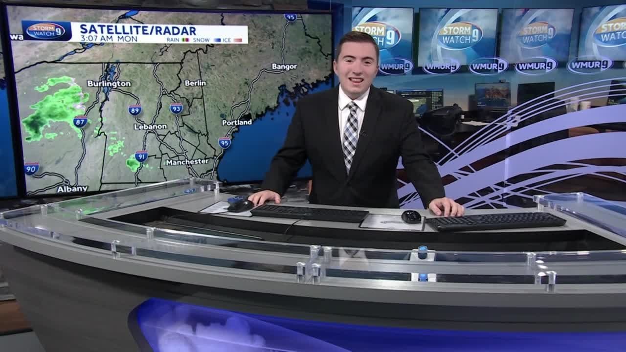 Video: Light showers possible, with warmer weather ahead - YouTube