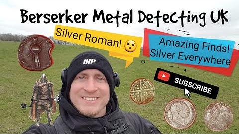 Berserker Metal Detecting Uk 20! Amazing Silver Roman and medieval coins with the XP ORX