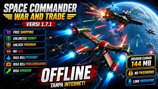 Space commander war and trade mod apk terbaru versi 1.7.1 new update mod apk free shopping  screenshot 1