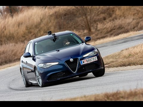 Alfa Giulia Super 180 PS Diesel Tracktest