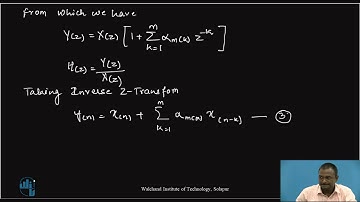 Structures for FIR Filters: Lattice Structure Part 1/3