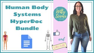 Human Body Systems Hyperdoc Bundle