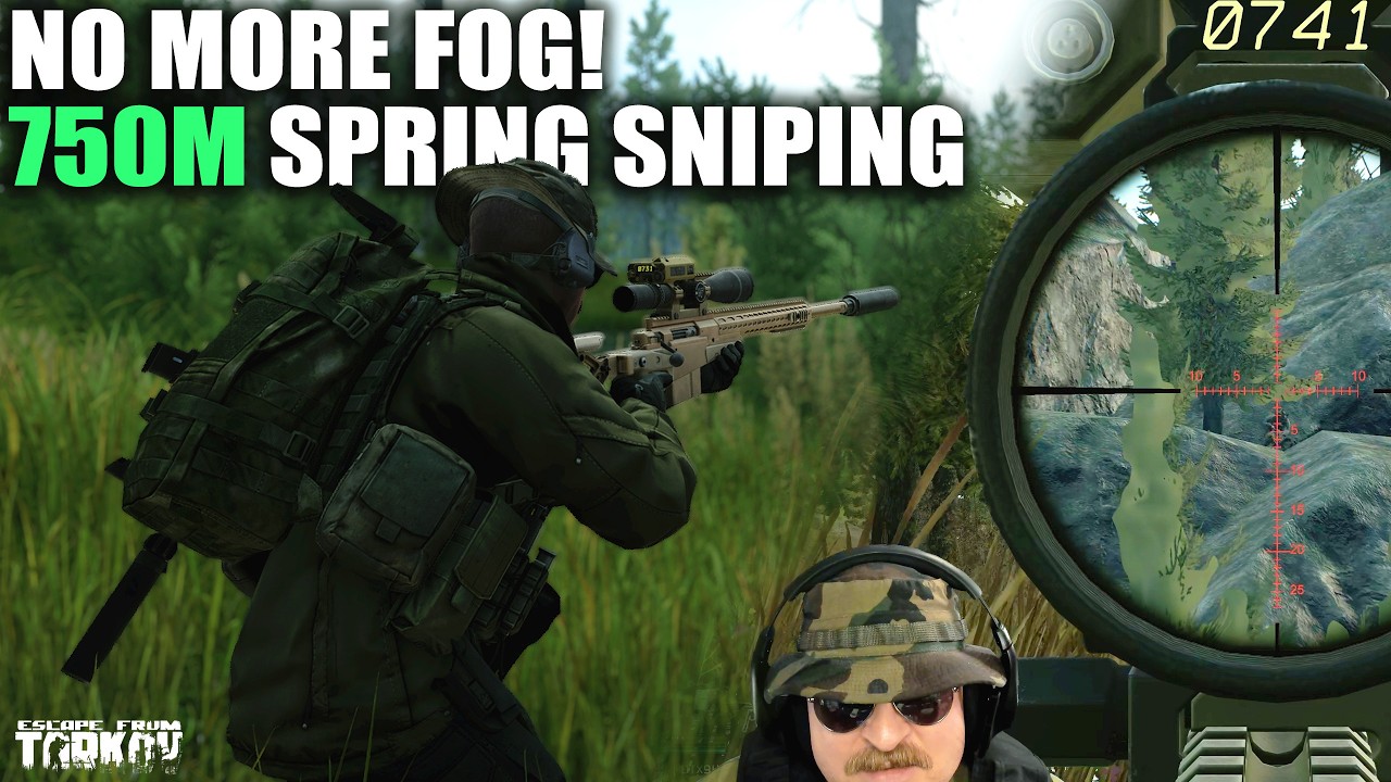 Sniping 750M with NO MORE FOG in Tarkov!
