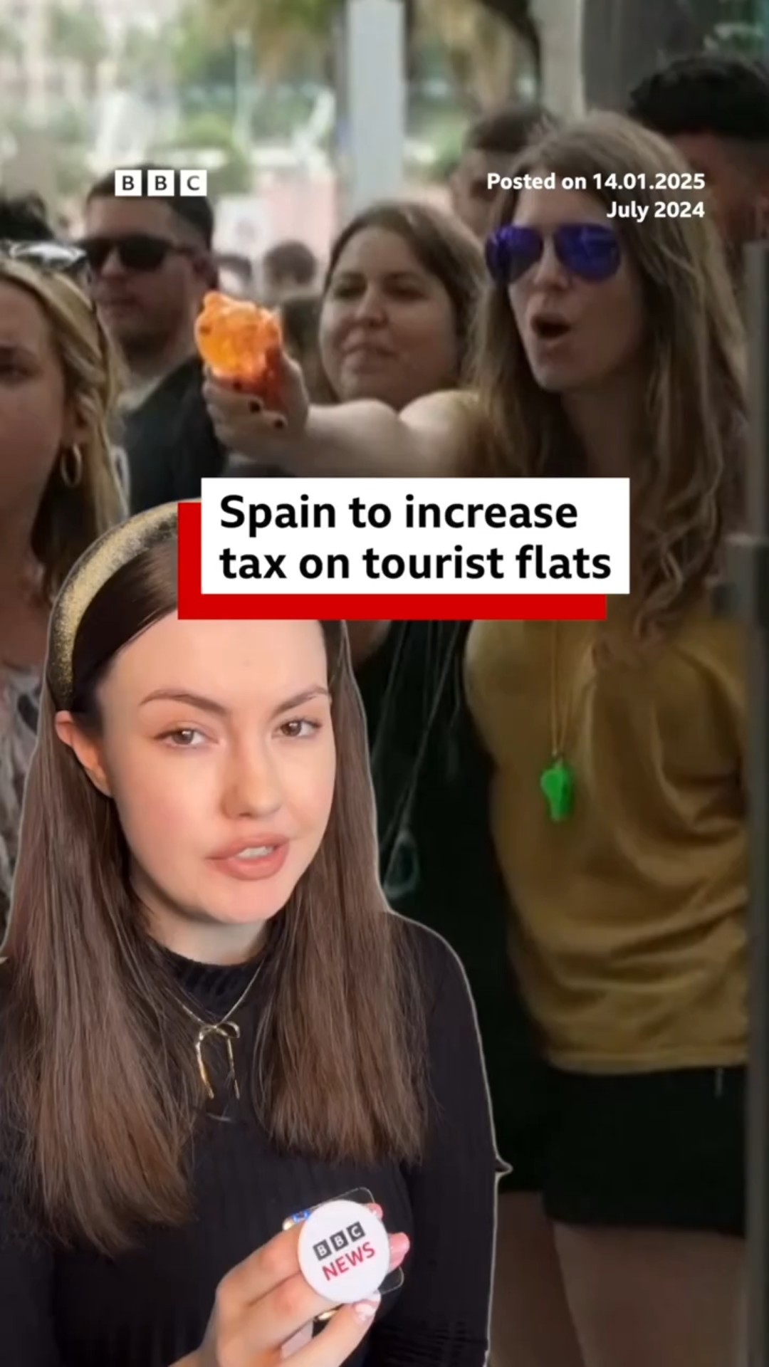 Spain is planing to impose a 100% tax for homes bought by non-EU residents #BBCNews #Spain