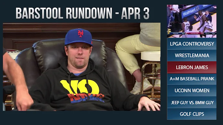 Barstool Rundown - April 3, 2017