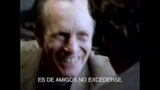 Comercial "Brandy Presidente" Marzo 2001 (México) (Es De Amigos No Excederse)