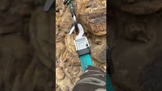 Sometimes a hook placement and adjustable tether can pull you into position just enough that it
