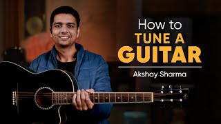 How To TUNE A GUITAR in 5 Minutes? | Guitar Tune | Guitar Lessons For Beginners | @Siffguitar
