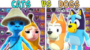 FNF Character Test | Gameplay VS My Playground | Cats VS Dogs