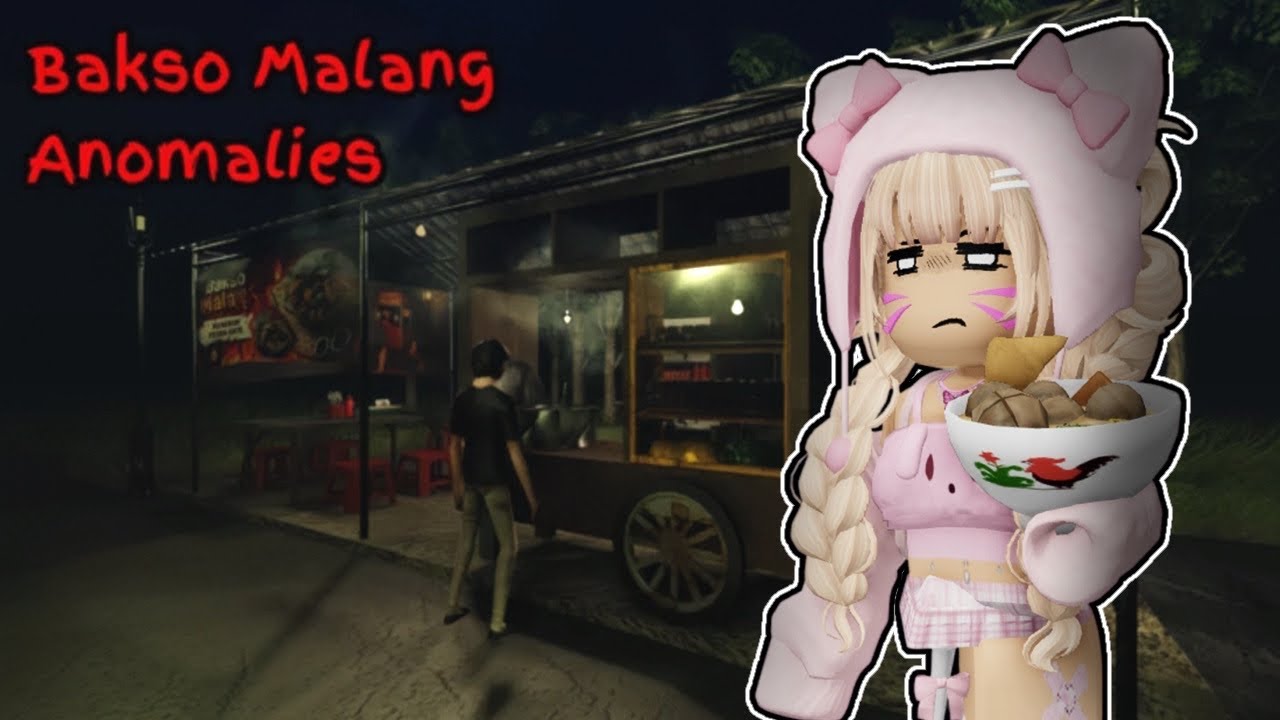 AKU BERJUALAN BAKSO MALANG DIMALAM HARI.. PELANGGANNYA ADA YANG ANEH‼️😱 | Roblox Indonesia