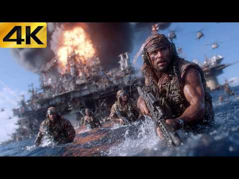 【4K】2026 ACTION: Armed Mercenaries Storm Offshore Military Base, Triggering a Global Nuclear Crisis!