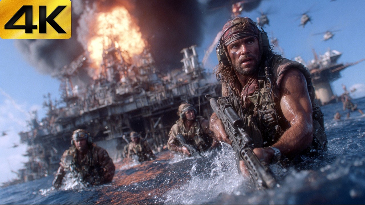 【4K】2026 ACTION: Armed Mercenaries Storm Offshore Military Base, Triggering a Global Nuclear Crisis!