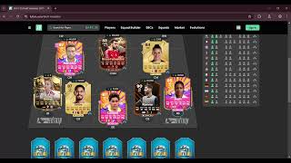 My Futbin draft simulator FC25 screenshot 5