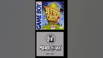 Alfred Chicken (Nintendo GAME BOY Released in 1994  #retrogaming #handheldconsole #gameboy #gameplay