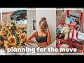 planning for my move! + errands, fall candles, trying new face masks & working out