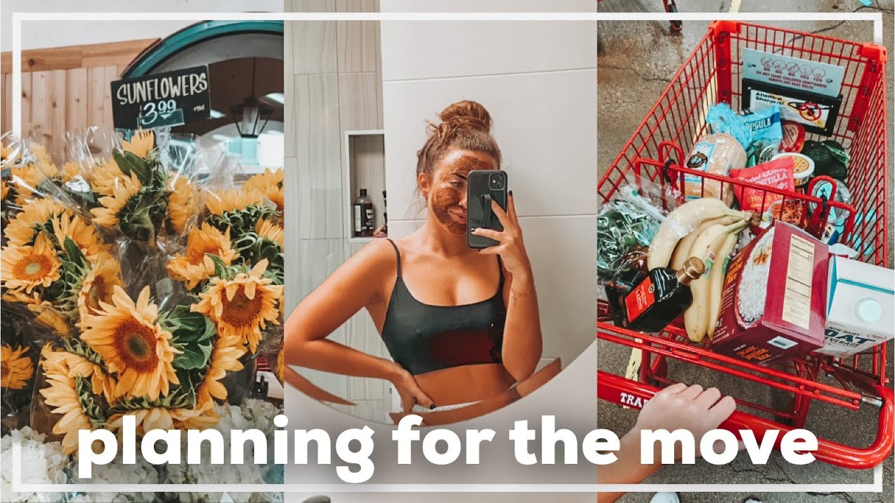 planning for my move! + errands, fall candles, trying new face masks & working out