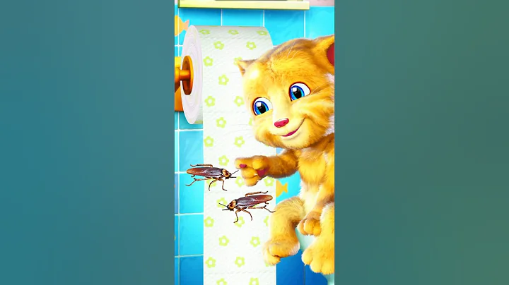 Watch the video about Can’t stop laughing 🤣 #cat #talkingtom #ginger #funny #hank #memes #dentist #challenge #food #cute