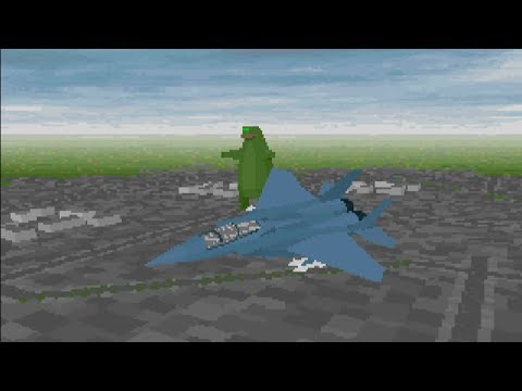 F-15 Strike Eagle III - saving Tokyo from Godzilla