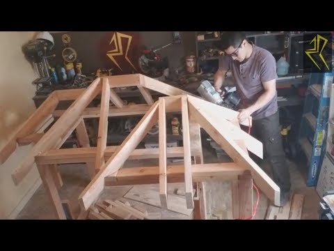 Como construir um telhado de quadril