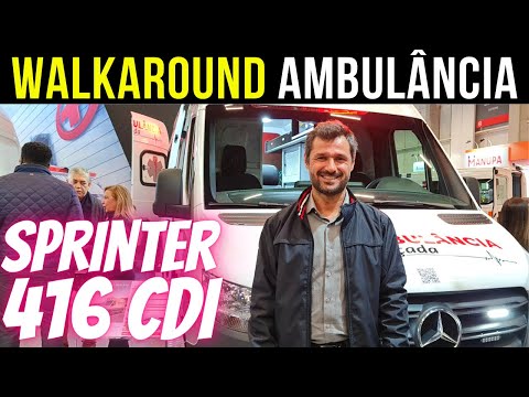 Mercedes-Benz Sprinter 416 CDI Ambulância [Walkaround]