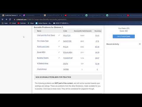 CodeChef Starters 25 Division 3 (Rated)