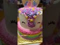 UNICORN Birthday Themed Cake #shortsfeed #shorts #viralshorts #shortvideos #cakes #cakedesign