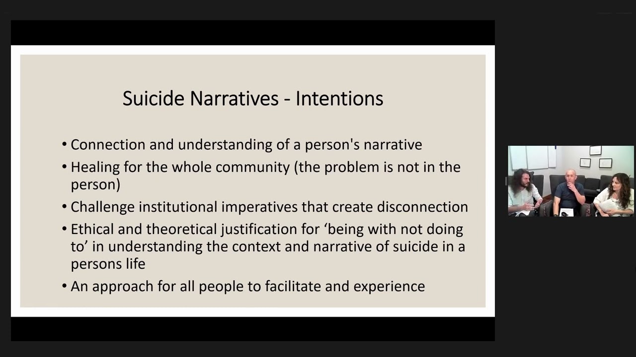 8th Vilnius Conference on Suicide Intervention Methods  / Matt Ball, Rory Ritchie and Berny Maywald