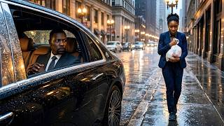Single Mom Walked 6 Miles In The Rain To Her Interview. The CEO Was Watching From His Car..