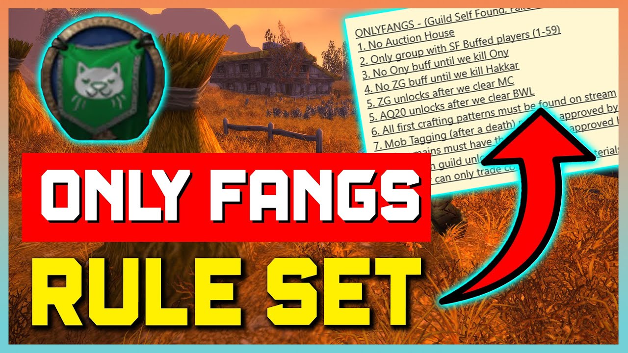 Only Fangs Should Use These Rules - YouTube