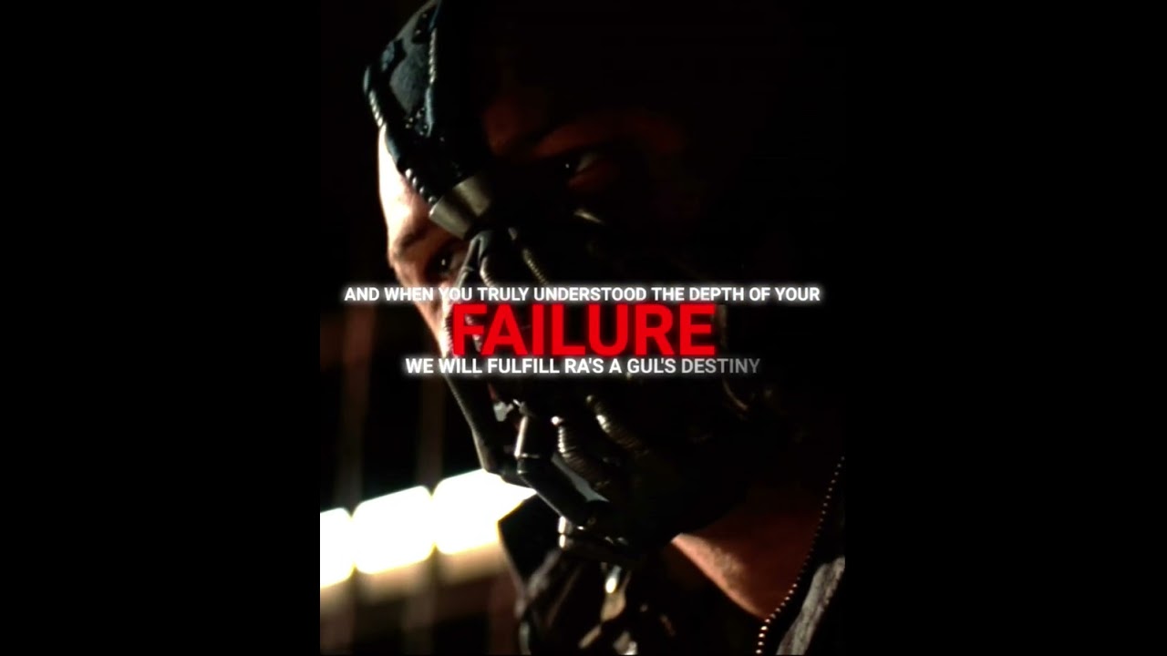 IMPOSSIBLE | Batman The Dark Knight Rises edit | Fragment - (slowed) 