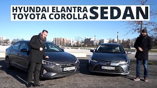 Hyundai Elantra vs Toyota Corolla - bunt sedanów