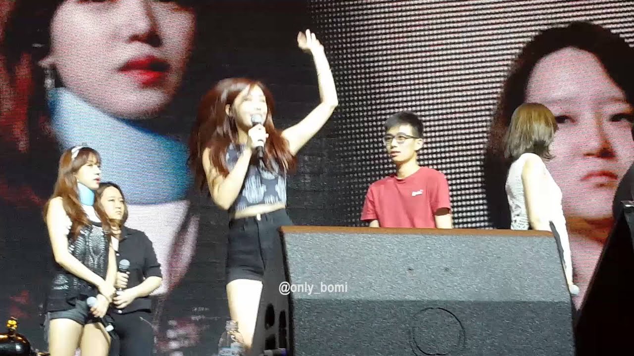 [FANCAM] 160402 Apink Pink Memory Day in Singapore - Game Segment - Eunji/Hayoung/Chorong