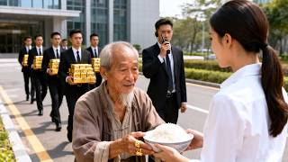 Poor girl feeds hungry old man – he introduces billionaire grandson as her husband! screenshot 3
