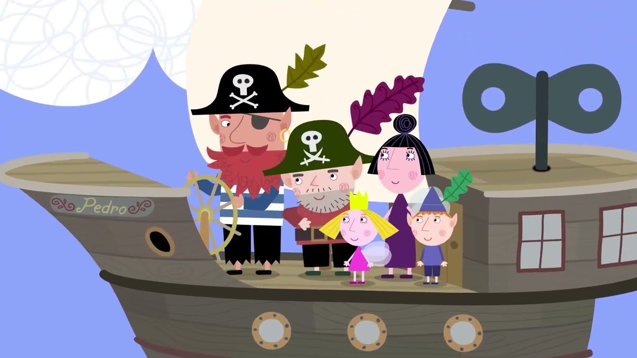 Ben and Holly’s Little Kingdom | Pirate Treasure | Kids Videos
